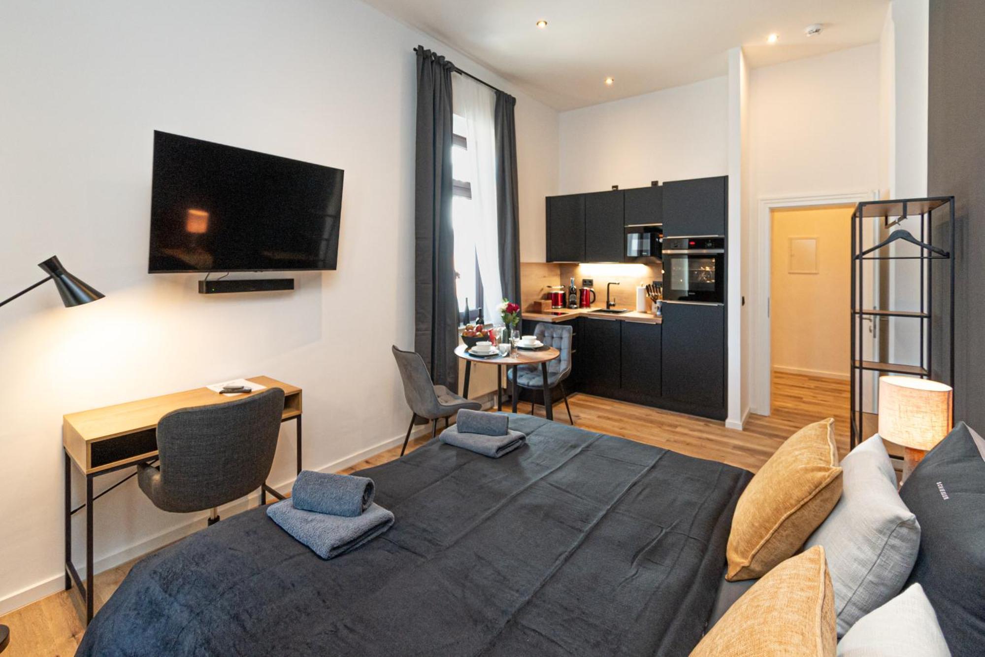 SweetHome11-zentral-gr.Küche-Netflix-Wifi-Stpl. Halle  Exterior foto